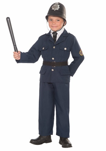 チャイルド Keystone Cop コスチューム | 子供 こども コスプレ 衣装 仮装 かわいい イベント 飾り おもしろ 学芸会 発表会 オシャレ ハロウイン パーティ カワイイ 小学生 キッズ ギフト プレゼント|Mars shop