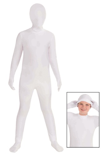 キッズ ホワイト Skin Suit ハロウィン 子ども コスプレ 衣装 仮装 こども イベント 子ども パーティ ハロウィーン 学芸会｜Mars shop