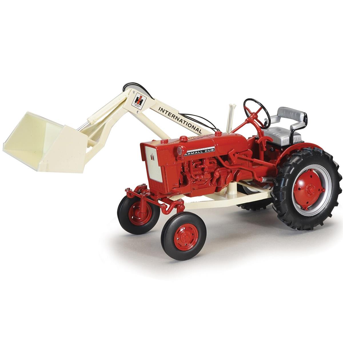 Speccast 1977 Farmall Cub Tractor & One Arm Loader 1/16 Scale スケール ダイキャストミニカー ダイキャスト おもちゃ コレクション ミニチュア ダイカスト モデルカー ミニカー アメ車 ギフト プレゼント