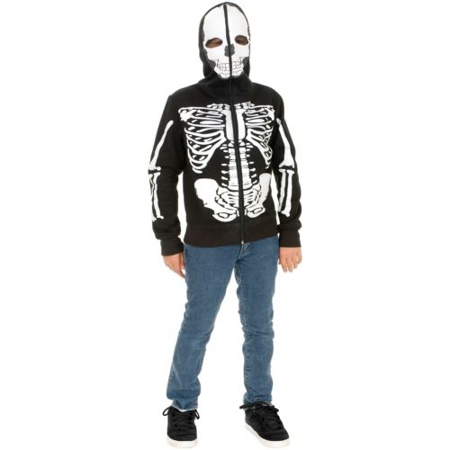 スケルトン がいこつ Hoodie Zip Up キッズ 子供用 Cool Hoodiesファンシー ドレス クリスマス ハロウィン コスチューム コスプレ 衣装 変装 仮装 Painfreepainrelief Com
