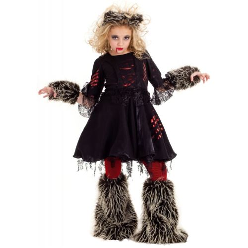 Howlette Werewolftween キッズ 子職能 レディス 髪長用 オオカミ 狼 狼 クリスマス ハロウィン お召物 コスプレ 出で立ち カモフラージュ カモフラージ Arcprimarycare Co Uk