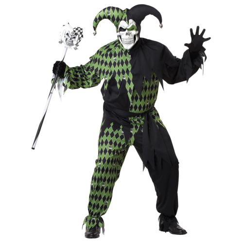 怖い Jester 大人用 男性用 メンズ クリスマス ハロウィン コスチューム コスプレ 衣装 変装 仮装 Painfreepainrelief Com