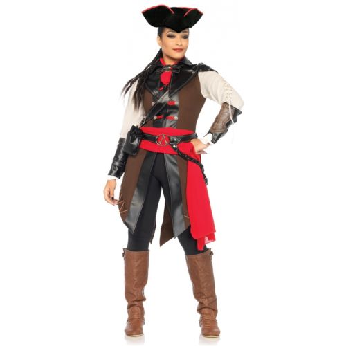 Assassins Creed アサシンクリード 大人用 Aveline De Grandpre Pirate クリスマス ハロウィン コスチューム コスプレ 衣装 変装 仮装 Av Drop Com