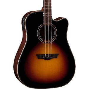 ディーン Dean Natural Series Dreadnought Cutaway Acoustic-Elec Guitar Tobacco Sunburst LN 59,400円