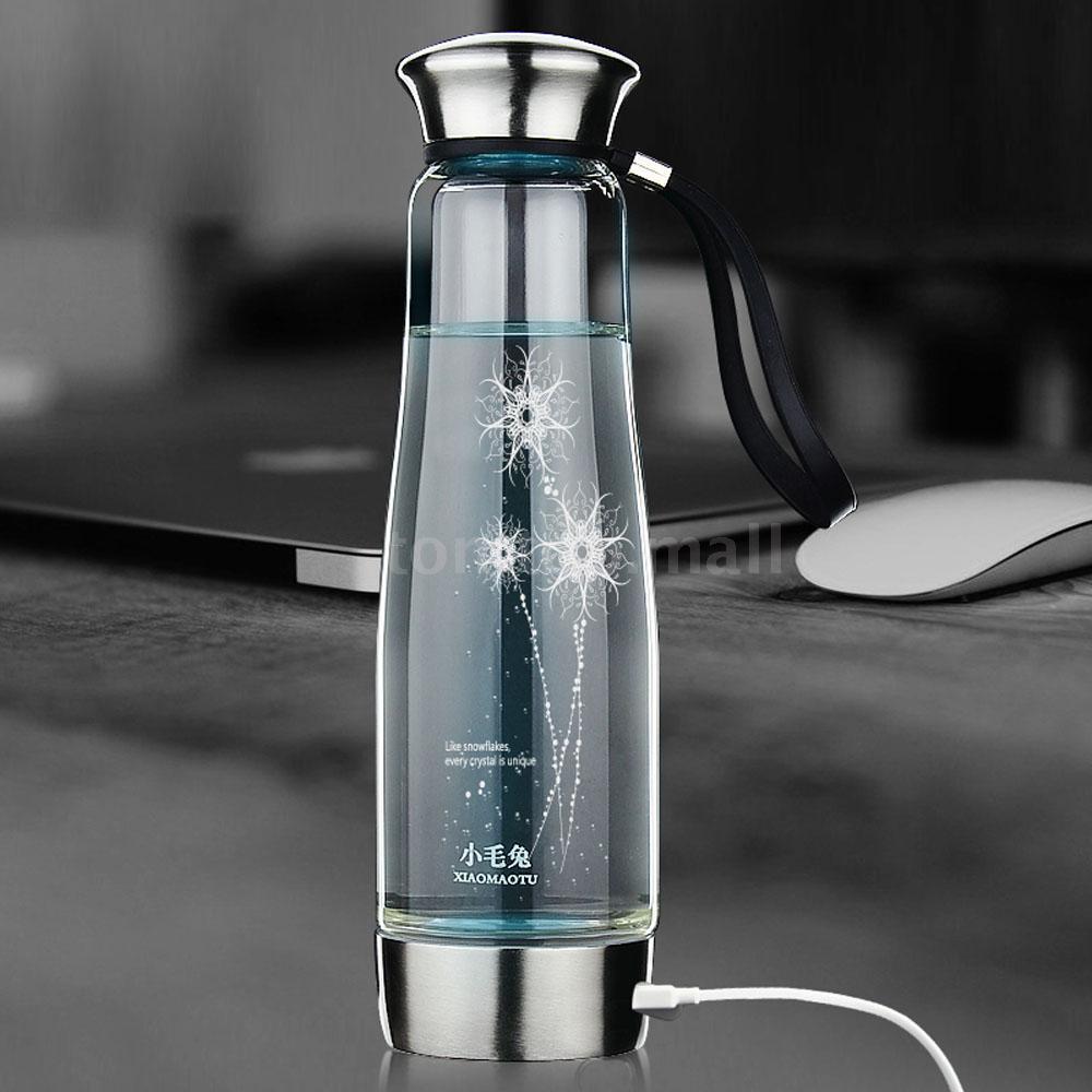 【楽天市場】携帯型水素水生成器 水素水ボトル 500ml USB 充電式 水素水サーバー 水素化粧水 ポータブル水素生成器 還元水素水
