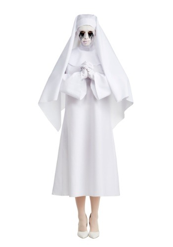 American Horror Story The ホワイト Nun デラックス Women's コスチューム ハロウィン レディース コスプレ 衣装  女性 仮装  女性用 イベント パーティ ハロウィーン 学芸会