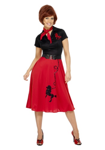 Women's 大きいサイズ 1950年代-Style Poodle Skirt コスチューム ハロウィン レディース コスプレ 衣装 女性 仮装 女性用 イベント パーティ ハロウィーン 学芸会｜Mars shop