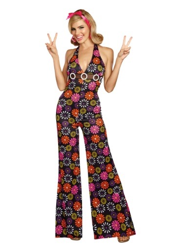 Ladies Groovy 赤ちゃん 新生児 Jumpsuit コスチューム ハロウィン レディース コスプレ 衣装 女性 仮装 女性用 イベント パーティ ハロウィーン 学芸会｜Mars shop