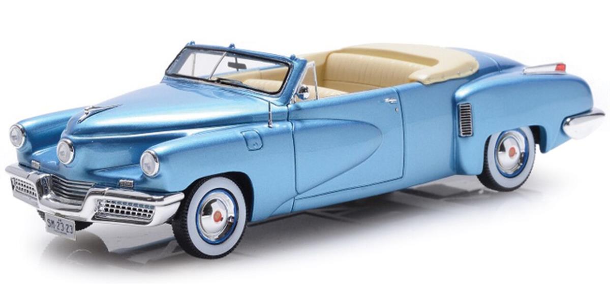 Esval Models エスヴァルモデル 1948 Tucker Torpedo Convertible 1/43 スケール | ダイキャストカー ダイキャスト 車のおもちゃ 車 おもちゃ コレクション ミニチュア ダイカスト モデルカー ミニカー アメ車 ギフト プレゼント|Mars shop
