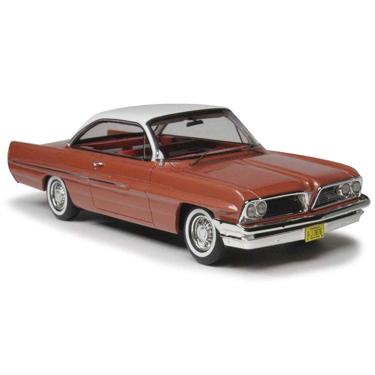 Goldvarg Collection ゴールドバーグコレクション 1961 Pontiac ポンティアック Catalina Rose Metallic 1/43 スケール | ダイキャストカー ダイキャスト 車のおもちゃ 車 おもちゃ コレクション ミニチュア ダイカスト モデルカー ミニカー アメ車 ギフト プレゼント