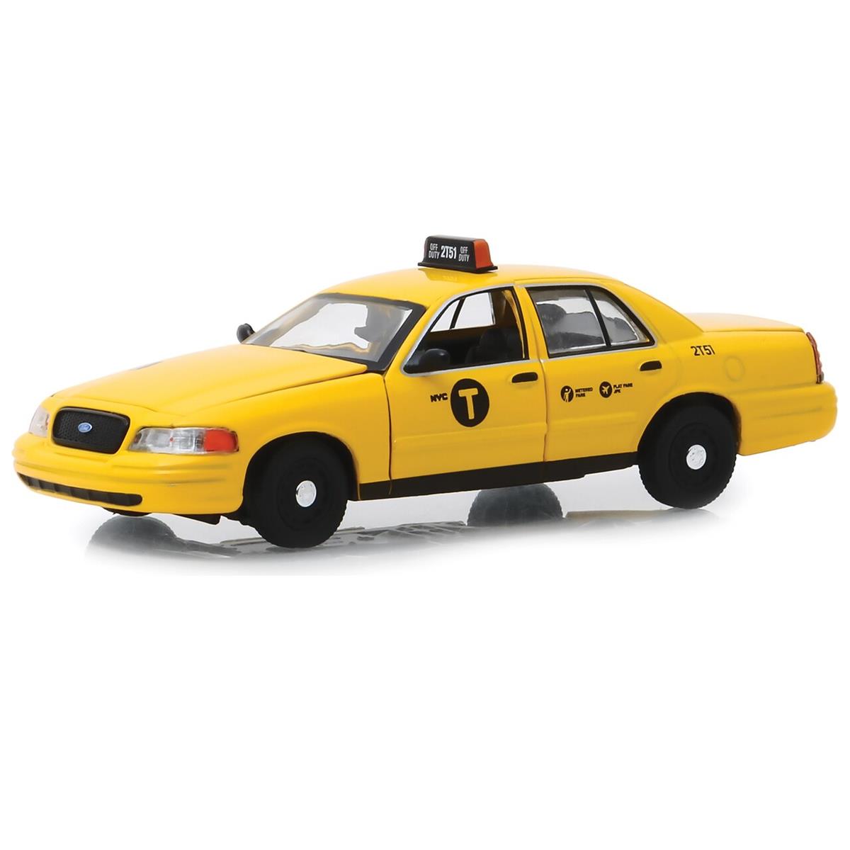 Greenlight 2011 Ford フォード Crown Vic NYC Taxi 1/43 スケール | ダイキャストカー ダイキャスト 車のおもちゃ 車 おもちゃ コレクション ミニチュア ダイカスト モデルカー ミニカー アメ車 ギフト プレゼント