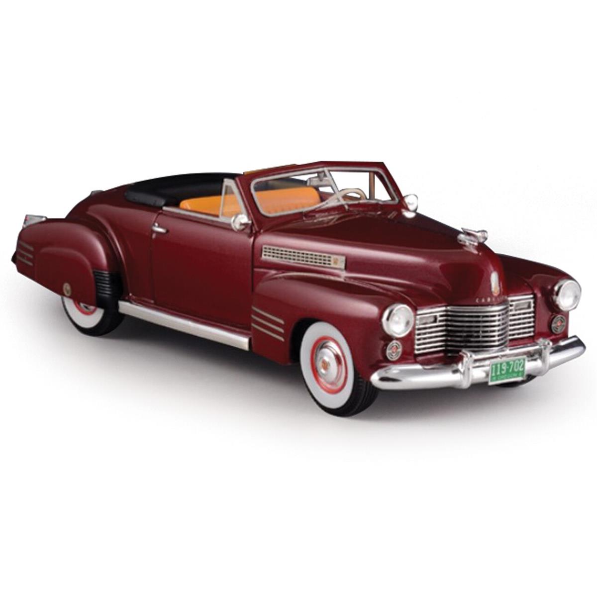 GLM GLM 1941 Cadillac キャデラック Series 62 Convertible - red 1/43 スケール | ダイキャストカー ダイキャスト 車のおもちゃ 車 おもちゃ コレクション ミニチュア ダイカスト モデルカー ミニカー アメ車 ギフト プレゼント