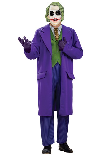 大きいサイズ Deluxe Joker コスチューム クリスマス ハロウィン メンズ コスプレ 衣装 男性 仮装 男性用 イベント パーティ ハロウィーン 学芸会 学園祭 学芸会 ショー お遊戯会 二次会 忘年会 新年会 歓迎会 送迎会 出し物 余興 誕生日 発表会｜Mars shop
