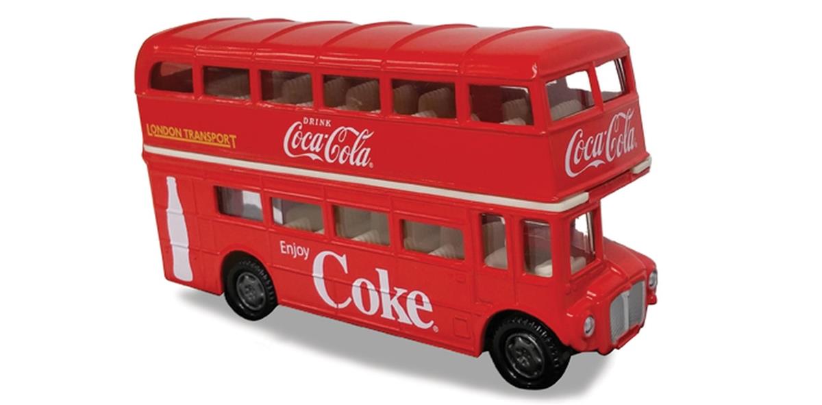 Motor City モーターシティ Classics Coca-Cola Routemaster Double Decker Bus 1/64 スケール | ダイキャストカー ダイキャスト 車のおもちゃ 車 おもちゃ コレクション ミニチュア ダイカスト モデルカー ミニカー アメ車 ギフト プレゼント 5,701円