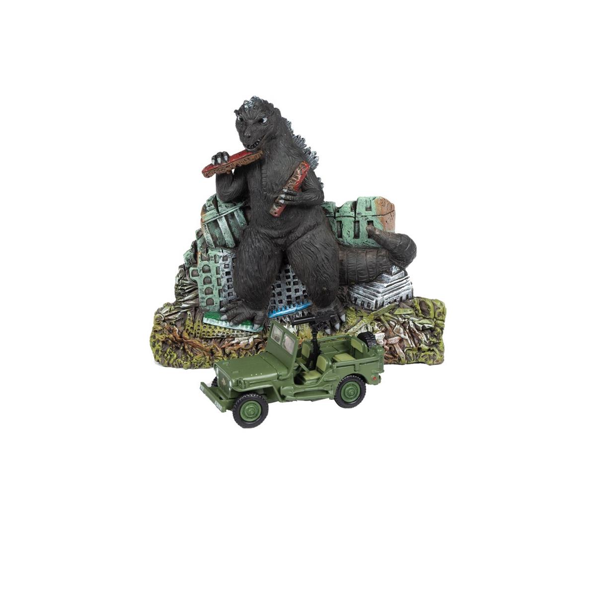 ジョニーライトニング Godzilla & Japan ポリス ファイア EMS Willys ジープ 1/64 スケール | ダイキャストカー ダイキャスト 車のおもちゃ 車 おもちゃ コレクション ミニチュア ダイカスト モデルカー ミニカー アメ車 ギフト プレゼント