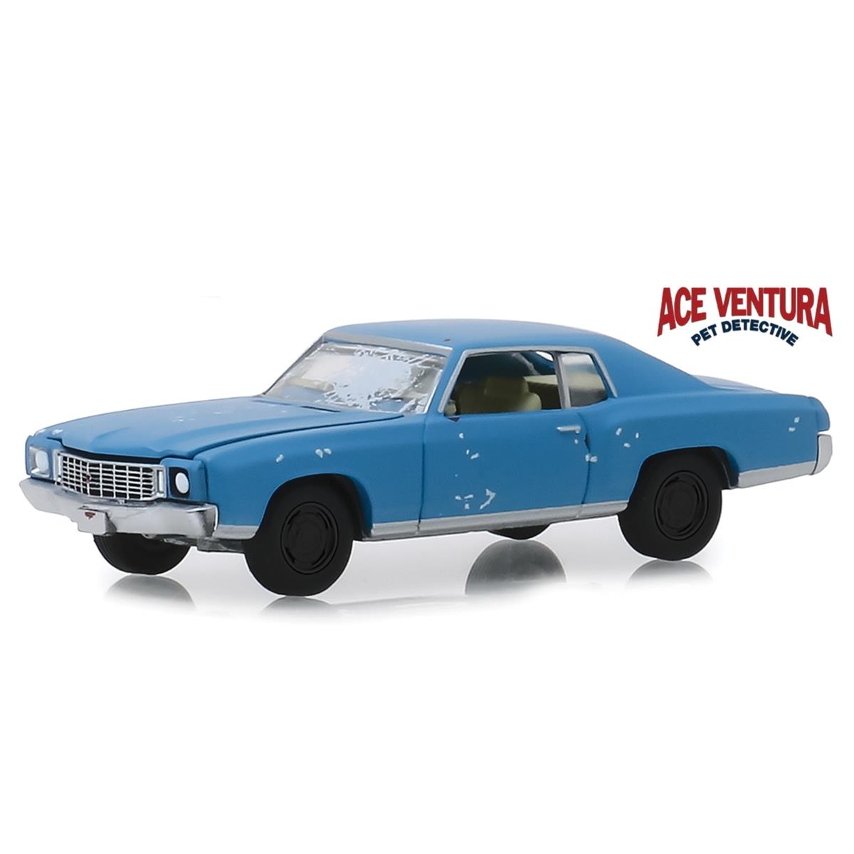 Greenlight Ace Ventura 1972 Chevrolet シボレー Monte Carlo 1/64 スケール | ダイキャストカー ダイキャスト 車のおもちゃ 車 おもちゃ コレクション ミニチュア ダイカスト モデルカー ミニカー アメ車 ギフト プレゼント