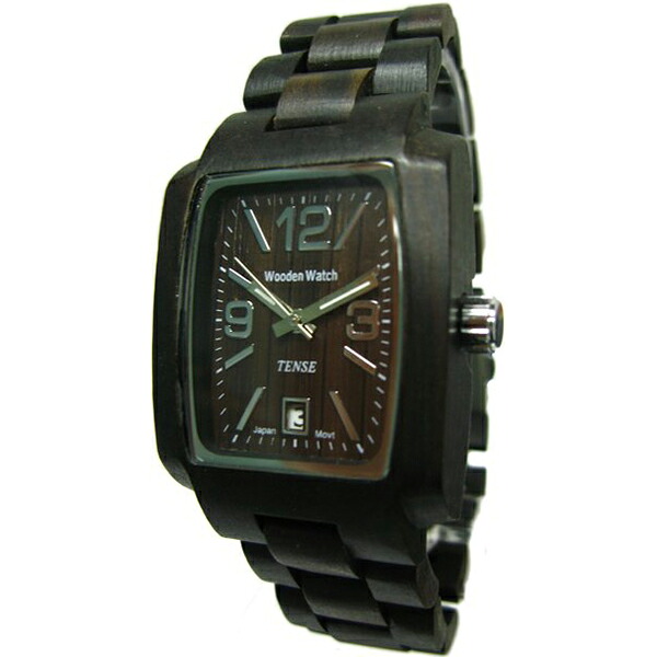 TENSE テンス木製腕時計 ウッドウォッチサンダルウッド メンズ J8102D 18,700円
