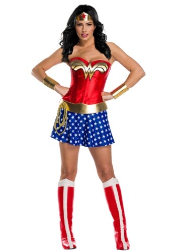 Women's Classic Premium Wonder Woman コスチューム クリスマス ハロウィン レディース コスプレ 衣装 女性 仮装 女性用 イベント パーティ ハロウィーン 学芸会|Mars shop