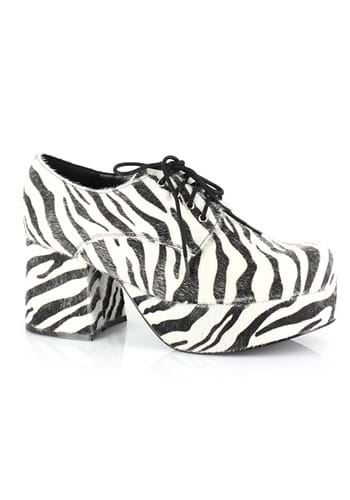 Zebra Hologram Pimp Shoe for Men | コスプレ 衣装  仮装 小道具 おもしろい  イベント パーティ 発表会 デコレーション リボン アクセサリー メンズ レディース 子供 おしゃれ かわいい ギフト プレゼント