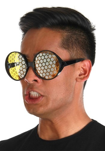 Black/Yellow Bug Eyes 眼鏡 | コスプレ 衣装  仮装 小道具 おもしろい  イベント パーティ 発表会 デコレーション リボン アクセサリー メンズ レディース 子供 おしゃれ かわいい ギフト プレゼント