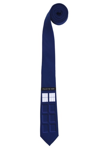 Tardis Skinny Tie  | コスプレ 衣装  仮装 小道具 おもしろい  イベント パーティ 発表会 デコレーション リボン アクセサリー メンズ レディース 子供 おしゃれ かわいい ギフト プレゼント