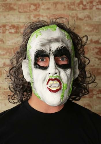 Beetlejuice 3/4 Vinyl マスク with Hair | コスプレ 衣装 仮装 小道具 おもしろい イベント パーティ 発表会 デコレーション リボン アクセサリー メンズ レディース 子供 おしゃれ かわいい ギフト プレゼント｜Mars shop