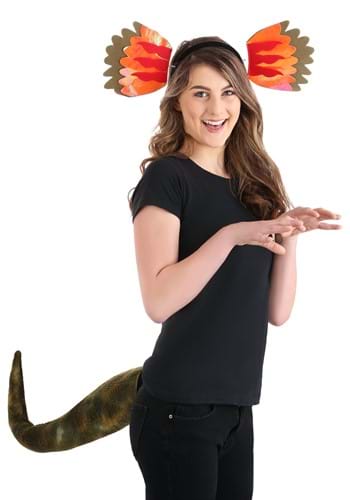 ヘッドバンド & Tail Kit Dilophosaurus  | コスプレ 衣装  仮装 小道具 おもしろい  イベント パーティ 発表会 デコレーション リボン アクセサリー メンズ レディース 子供 おしゃれ かわいい ギフト プレゼント