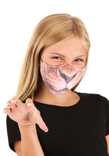 キッズ ライオン 動物 獅子Sublimated Face マスク | コスプレ 衣装  仮装 小道具 おもしろい  イベント パーティ 発表会 デコレーション リボン アクセサリー メンズ レディース 子供 おしゃれ かわいい ギフト プレゼント