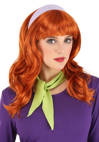 Scooby Doo Daphne ウィッグ for Women | コスプレ 衣装  仮装 小道具 おもしろい  イベント パーティ 発表会 デコレーション リボン アクセサリー メンズ レディース 子供 おしゃれ かわいい ギフト プレゼント