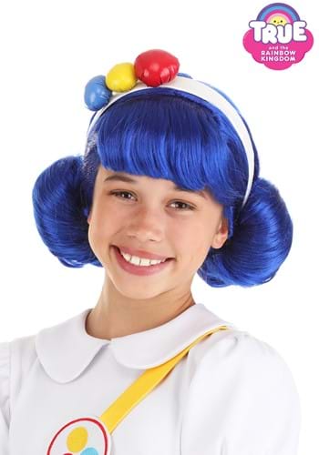 True and the Rainbow Kingdom Blue True ウィッグ for キッズ | コスプレ 衣装  仮装 小道具 おもしろい  イベント パーティ 発表会 デコレーション リボン アクセサリー メンズ レディース 子供 おしゃれ かわいい ギフト プレゼント