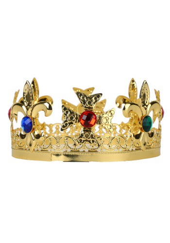 Metal King's Crown | コスプレ 衣装 仮装 小道具 おもしろい イベント パーティ 発表会 デコレーション リボン アクセサリー メンズ レディース 子供 おしゃれ かわいい ギフト プレゼント