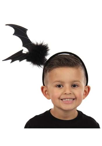 ブラック Bat Springy ヘッドバンド | コスプレ 衣装  仮装 小道具 おもしろい  イベント パーティ 発表会 デコレーション リボン アクセサリー メンズ レディース 子供 おしゃれ かわいい ギフト プレゼント
