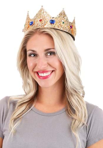 Gold Ladies Adjustable 3\” Pointed Crown | コスプレ 衣装  仮装 小道具 おもしろい  イベント パーティ 発表会 デコレーション リボン アクセサリー メンズ レディース 子供 おしゃれ かわいい ギフト プレゼント