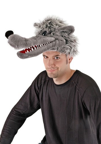 Plush 帽子 ハット Big Bad Wolf | コスプレ 衣装  仮装 小道具 おもしろい  イベント パーティ 発表会 デコレーション リボン アクセサリー メンズ レディース 子供 おしゃれ かわいい ギフト プレゼント