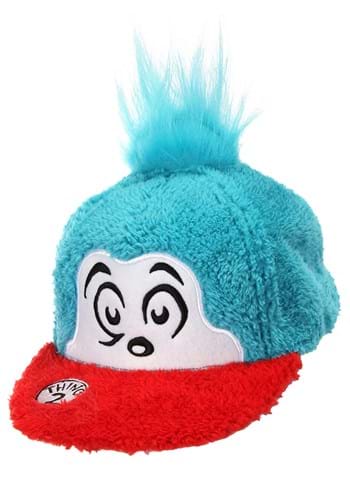 Dr Seuss | Thing 2 Fuzzy Cap | コスプレ 衣装  仮装 小道具 おもしろい  イベント パーティ 発表会 デコレーション リボン アクセサリー メンズ レディース 子供 おしゃれ かわいい ギフト プレゼント