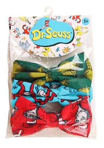 Dr. Seuss Three Piece Bow Tie Set  | コスプレ 衣装  仮装 小道具 おもしろい  イベント パーティ 発表会 デコレーション リボン アクセサリー メンズ レディース 子供 おしゃれ かわいい ギフト プレゼント