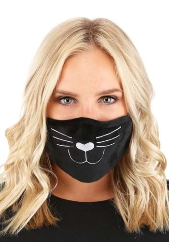 大人用 Cat Face マスク ブラック | コスプレ 衣装  仮装 小道具 おもしろい  イベント パーティ 発表会 デコレーション リボン アクセサリー メンズ レディース 子供 おしゃれ かわいい ギフト プレゼント