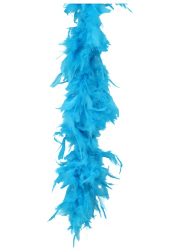 Turquoise 80 Gram Feather Boa | コスプレ 衣装  仮装 小道具 おもしろい  イベント パーティ 発表会 デコレーション リボン アクセサリー メンズ レディース 子供 おしゃれ かわいい ギフト プレゼント