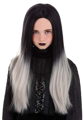ブラック and Gray キッズ Ombre ウィッグ | コスプレ 衣装 仮装 小道具 おもしろい イベント パーティ 発表会 デコレーション リボン アクセサリー メンズ レディース 子供 おしゃれ かわいい ギフト プレゼント