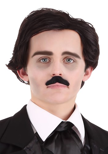 Edgar Allan Poe Mustache and ウィッグ | コスプレ 衣装  仮装 小道具 おもしろい  イベント パーティ 発表会 デコレーション リボン アクセサリー メンズ レディース 子供 おしゃれ かわいい ギフト プレゼント