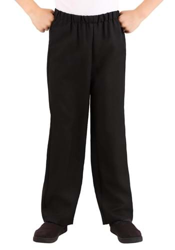 ブラック Pants for キッズ | コスプレ 衣装  仮装 小道具 おもしろい  イベント パーティ 発表会 デコレーション リボン アクセサリー メンズ レディース 子供 おしゃれ かわいい ギフト プレゼント
