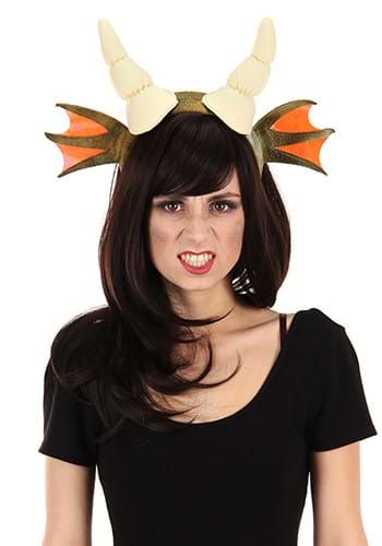 ドラゴン Horns Green ヘッドバンド | コスプレ 衣装  仮装 小道具 おもしろい  イベント パーティ 発表会 デコレーション リボン アクセサリー メンズ レディース 子供 おしゃれ かわいい ギフト プレゼント
