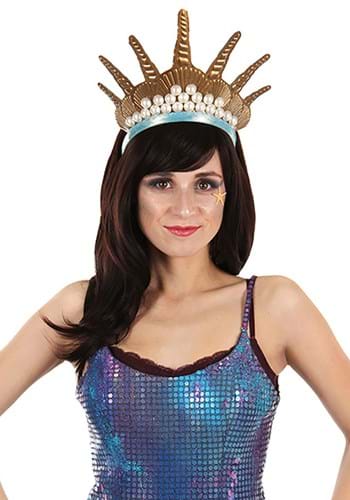 マーメイド 人魚 Queen Pearl Crown ヘッドバンド | コスプレ 衣装  仮装 小道具 おもしろい  イベント パーティ 発表会 デコレーション リボン アクセサリー メンズ レディース 子供 おしゃれ かわいい ギフト プレゼント