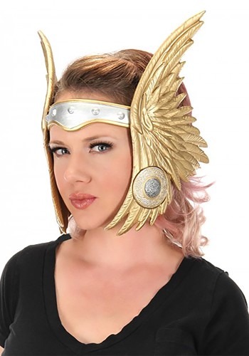 Viking Valkyrie Gold ヘッドバンド | コスプレ 衣装  仮装 小道具 おもしろい  イベント パーティ 発表会 デコレーション リボン アクセサリー メンズ レディース 子供 おしゃれ かわいい ギフト プレゼント
