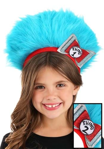 Dr. Seuss Thing 1 & 2 Fuzzy ヘッドバンド  | コスプレ 衣装  仮装 小道具 おもしろい  イベント パーティ 発表会 デコレーション リボン アクセサリー メンズ レディース 子供 おしゃれ かわいい ギフト プレゼント