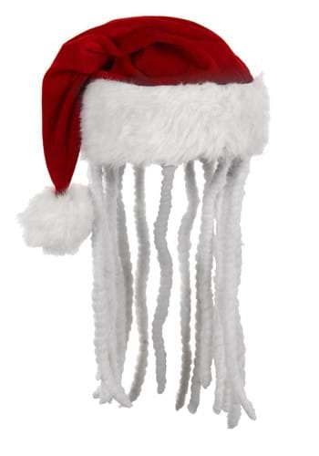 Dread Santa Plush 帽子 ハット | コスプレ 衣装  仮装 小道具 おもしろい  イベント パーティ 発表会 デコレーション リボン アクセサリー メンズ レディース 子供 おしゃれ かわいい クリスマス ギフト クリスマスギフト