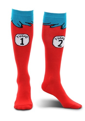 Thing 1 & 2 コスチューム Socks for キッズ | コスプレ 衣装  仮装 小道具 おもしろい  イベント パーティ 発表会 デコレーション リボン アクセサリー メンズ レディース 子供 おしゃれ かわいい ギフト プレゼント