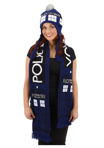 TARDIS Scarf | コスプレ 衣装  仮装 小道具 おもしろい  イベント パーティ 発表会 デコレーション リボン アクセサリー メンズ レディース 子供 おしゃれ かわいい ギフト プレゼント