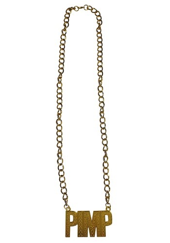 Gold Pimp Necklace | コスプレ 衣装  仮装 小道具 おもしろい  イベント パーティ 発表会 デコレーション リボン アクセサリー メンズ レディース 子供 おしゃれ かわいい ギフト プレゼント