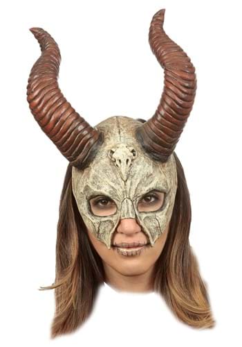 Mythical Skull マスク with Horns | コスプレ 衣装  仮装 小道具 おもしろい  イベント パーティ 発表会 デコレーション リボン アクセサリー メンズ レディース 子供 おしゃれ かわいい ギフト プレゼント